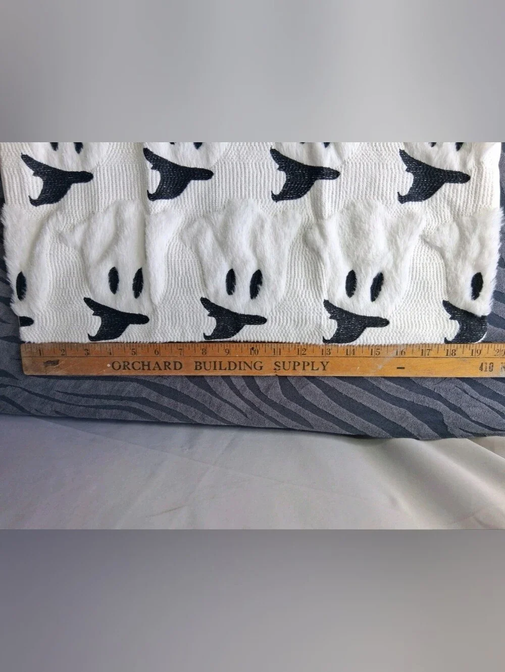 Set Of 2 Halloween Ghost Pillow Covers